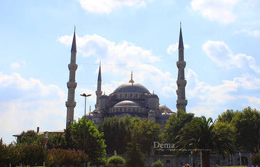 the Blue Mosque