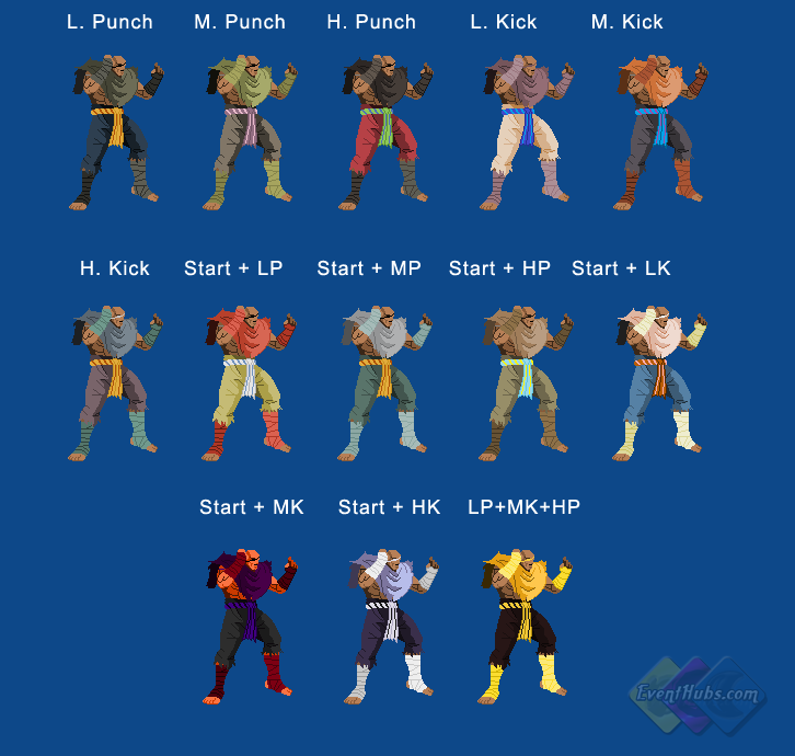 Street Fighter V Ae Sagat Colors By Monsterjecth On Deviantart