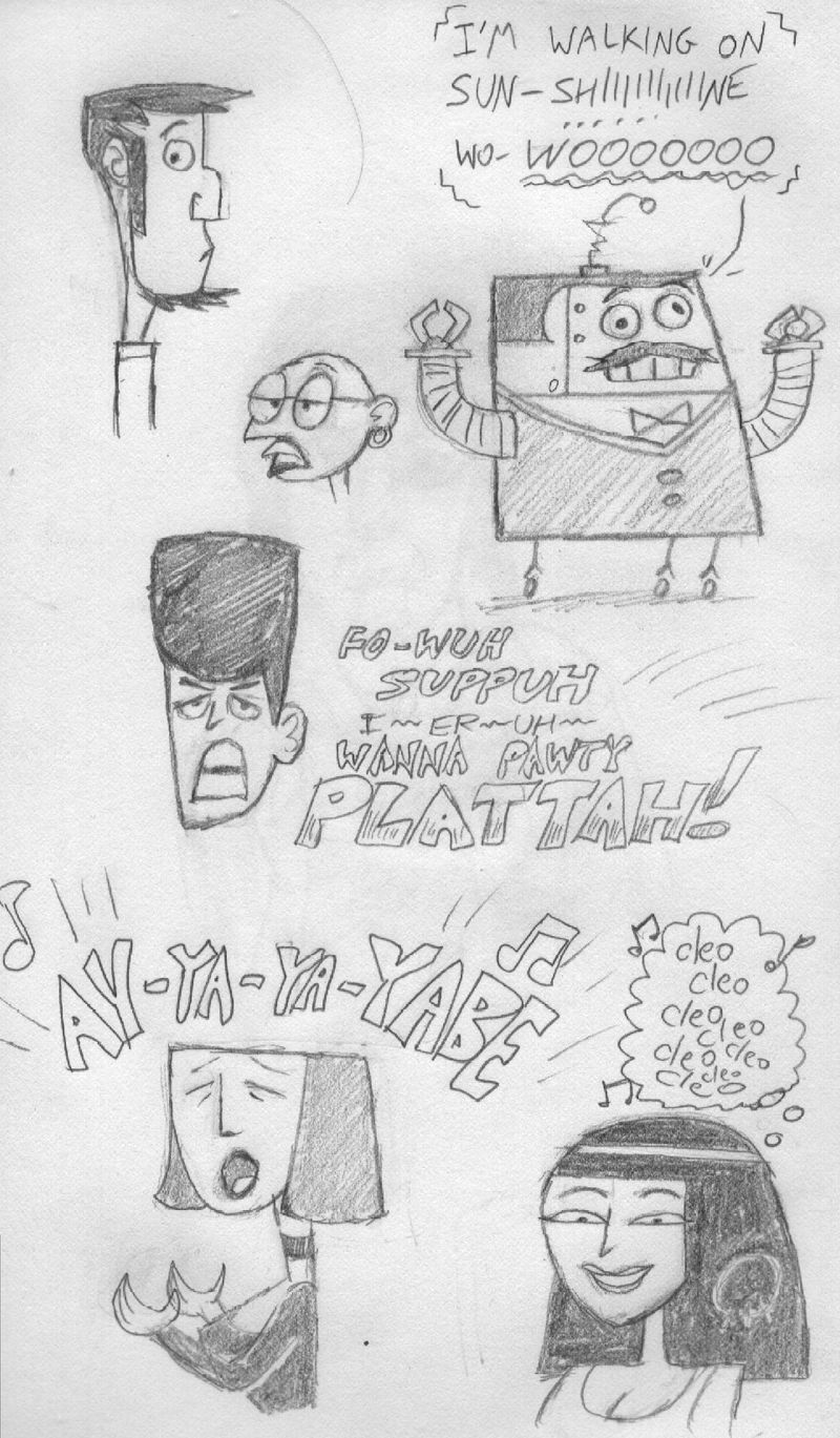 Clone High Happy Heads