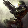 The Calm Before The Storm Halo Fan Art