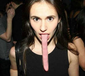 Long Tongue Girl 22