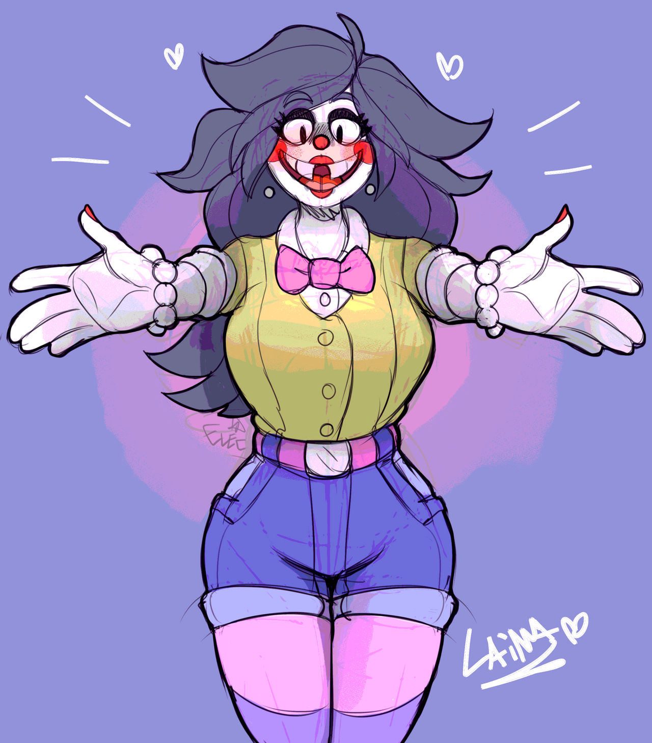 Laina la payasita (OC) by ElecGoatserker on DeviantArt