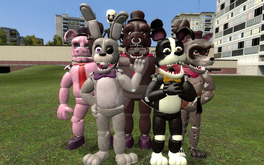TNAR animatronics by JustaRandomGourgeist on DeviantArt