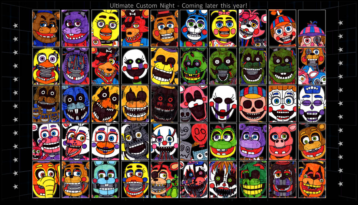 Fazbear Legacy UCN Roster by JustaRandomGourgeist on DeviantArt