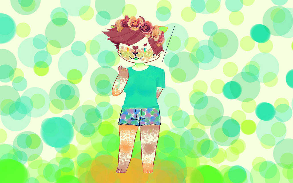 Pretty Kitty Wallpaper by Feminist-Deer on DeviantArt