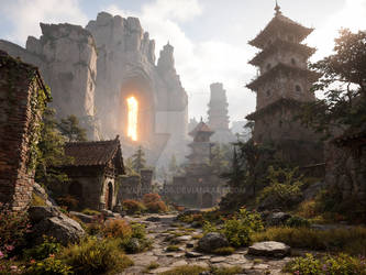 Buildings of Ancient Civilizations, fantasy #1 by vladlogos on DeviantArt