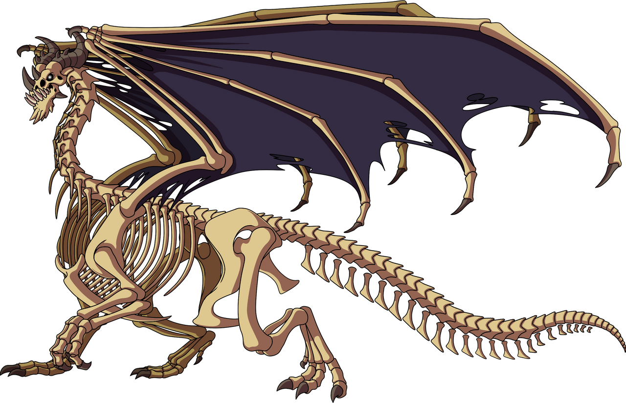 Db Skeleton Dragon skeleton by lordstevie1 on DeviantArt