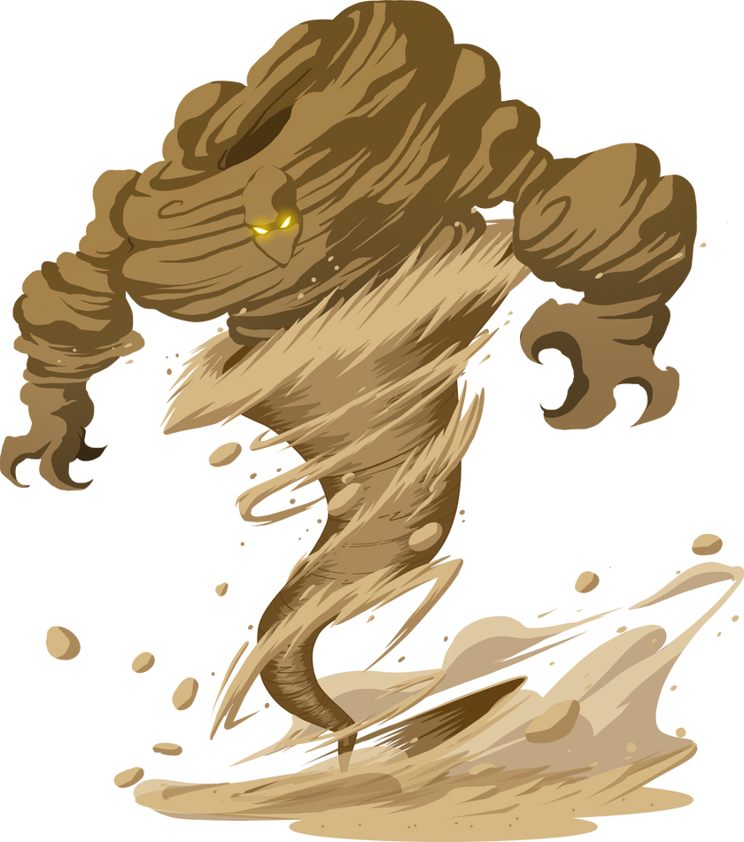 Elemental sandstorm by lordstevie1 on DeviantArt