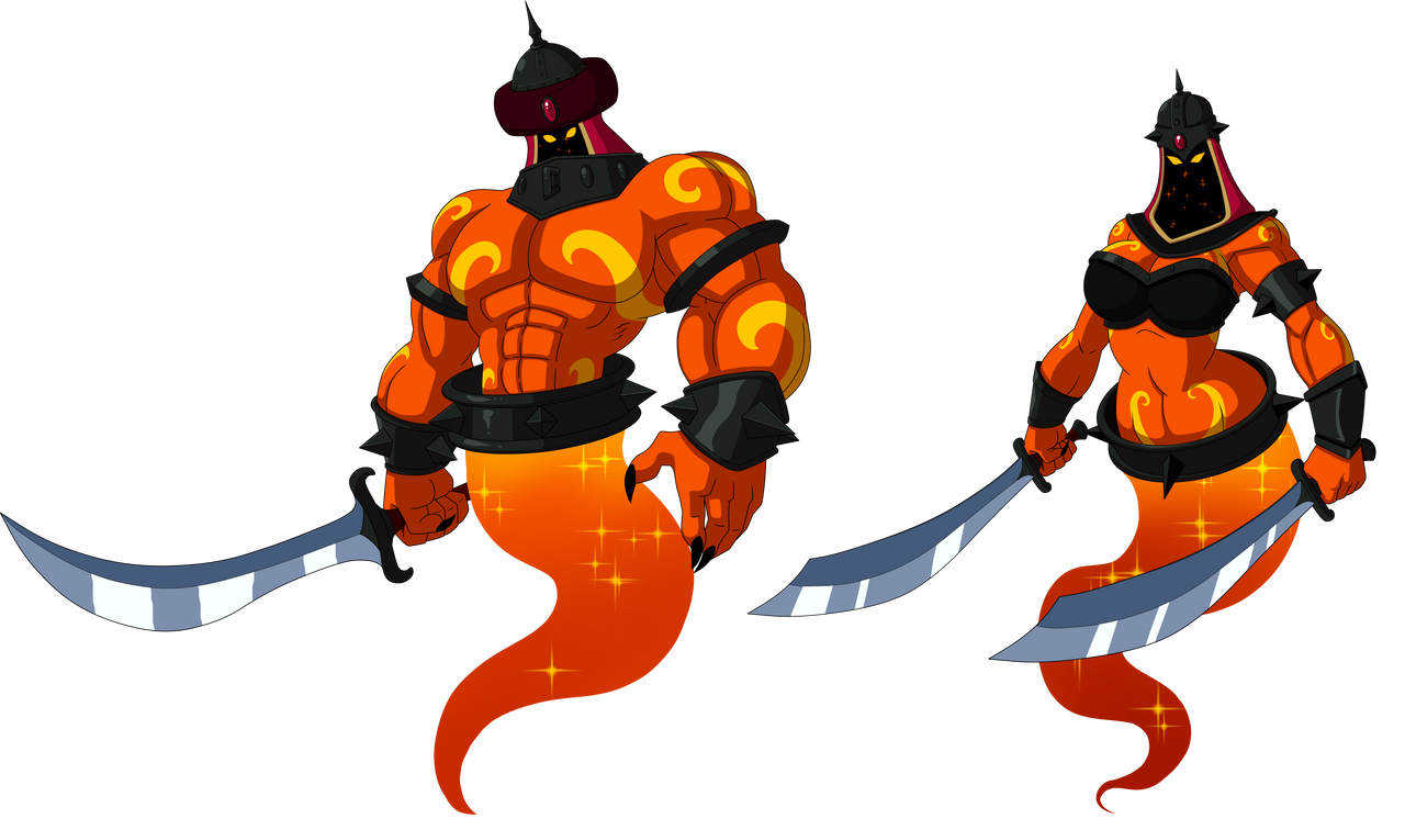 Hyperfunction Efreet Genie Efreet by lordstevie1 on DeviantArt