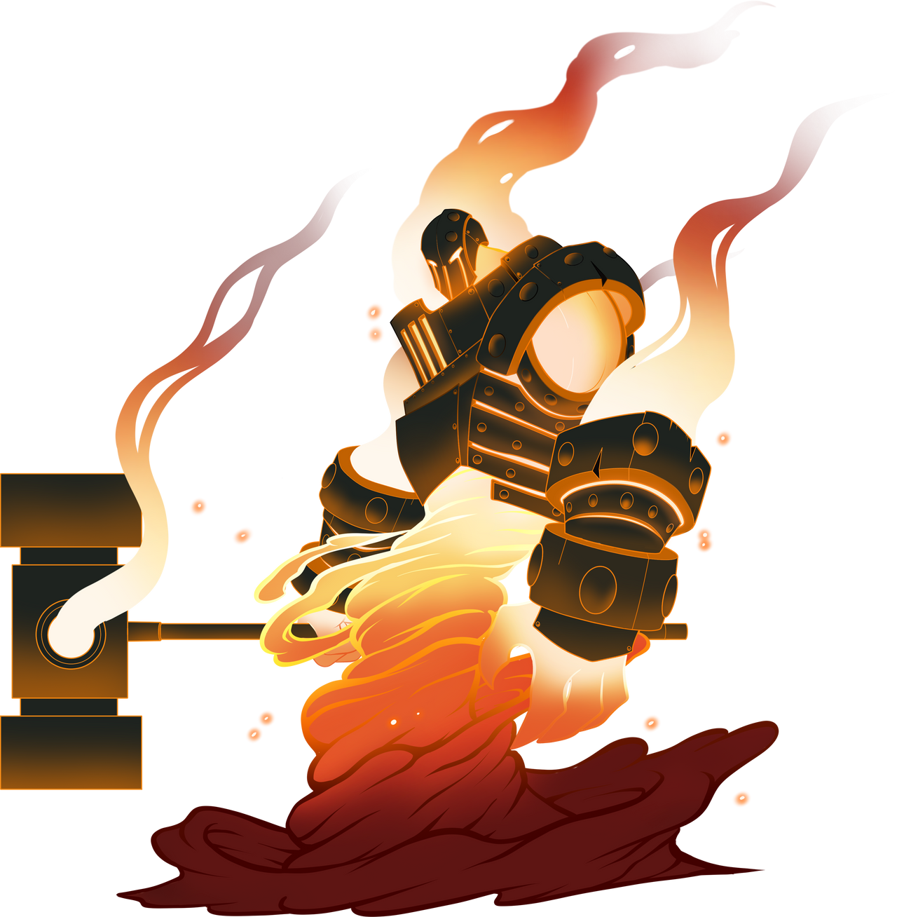 Forge Elemental by lordstevie1 on DeviantArt