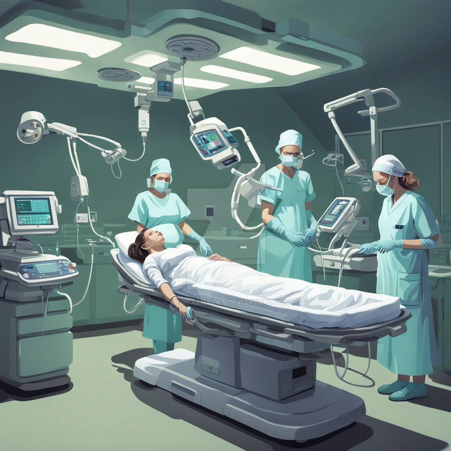 In the surgical suite, pre-op by MedicalMaiden on DeviantArt