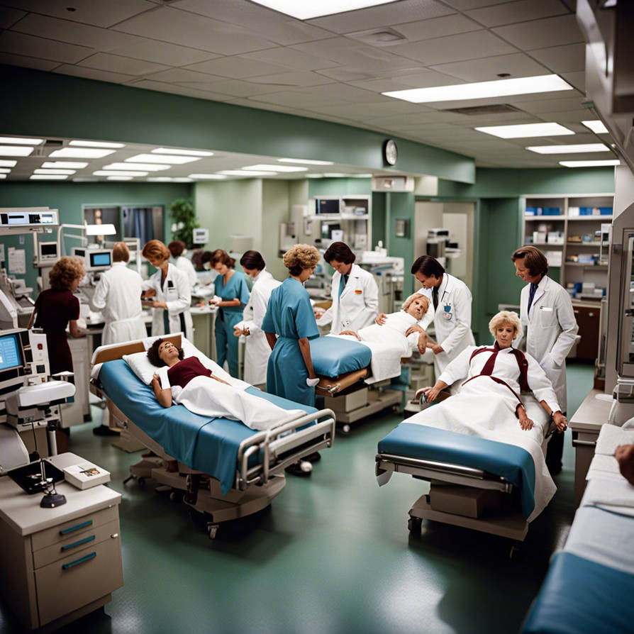 Old Emergency Rooom Busy Emergency Room in the 1970s by MedicalMaiden on DeviantArt