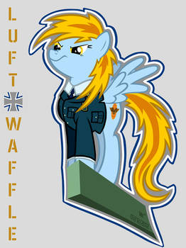 Luft Waffle - OC pony