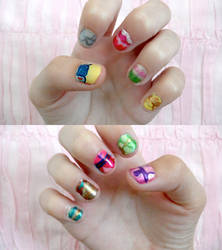 disney princess nails