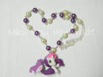 My little pony necklace by MilkyWayHandmade