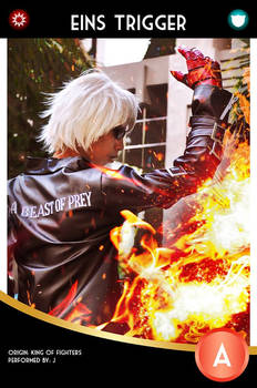 Cosplay skillcard - K'