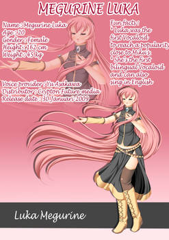 +Vocaloid Artbook - Luka Megurine+