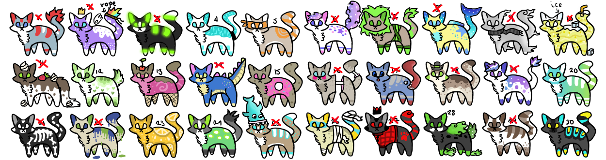 30 cat adopt [offer your price] 9/30 OPEN