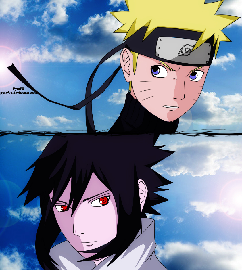 Naruto Vs Sasuke - Clash Of Titans