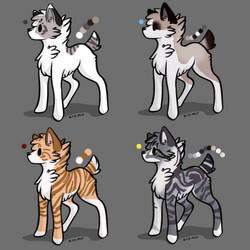 Natural point adopts (3/4 open)