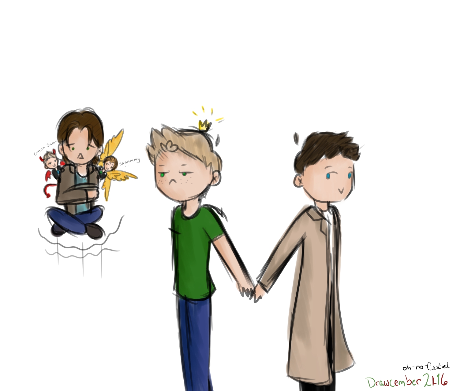 team screw life [spn] -- Drawcember 30/16