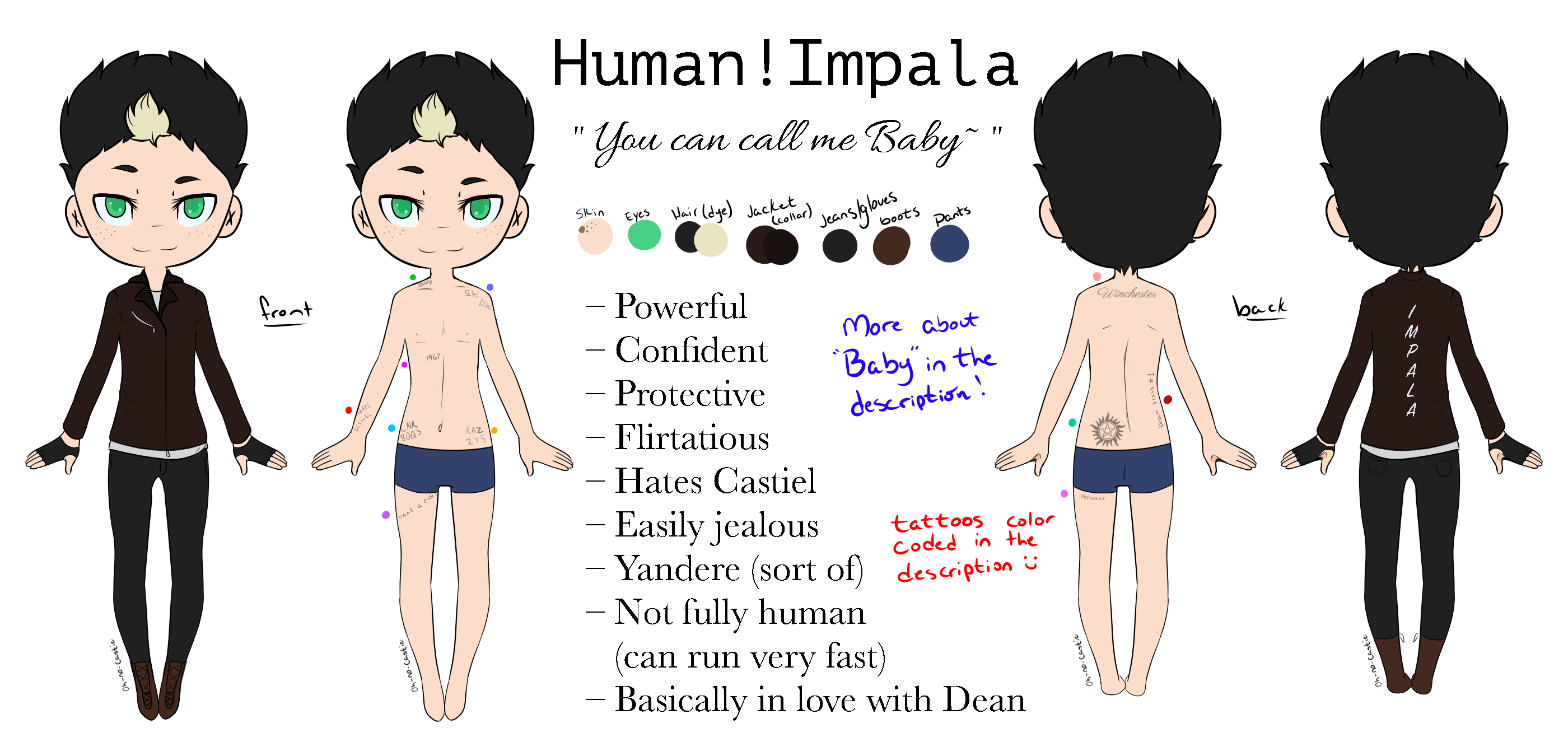 Human!Impala Ref+Info