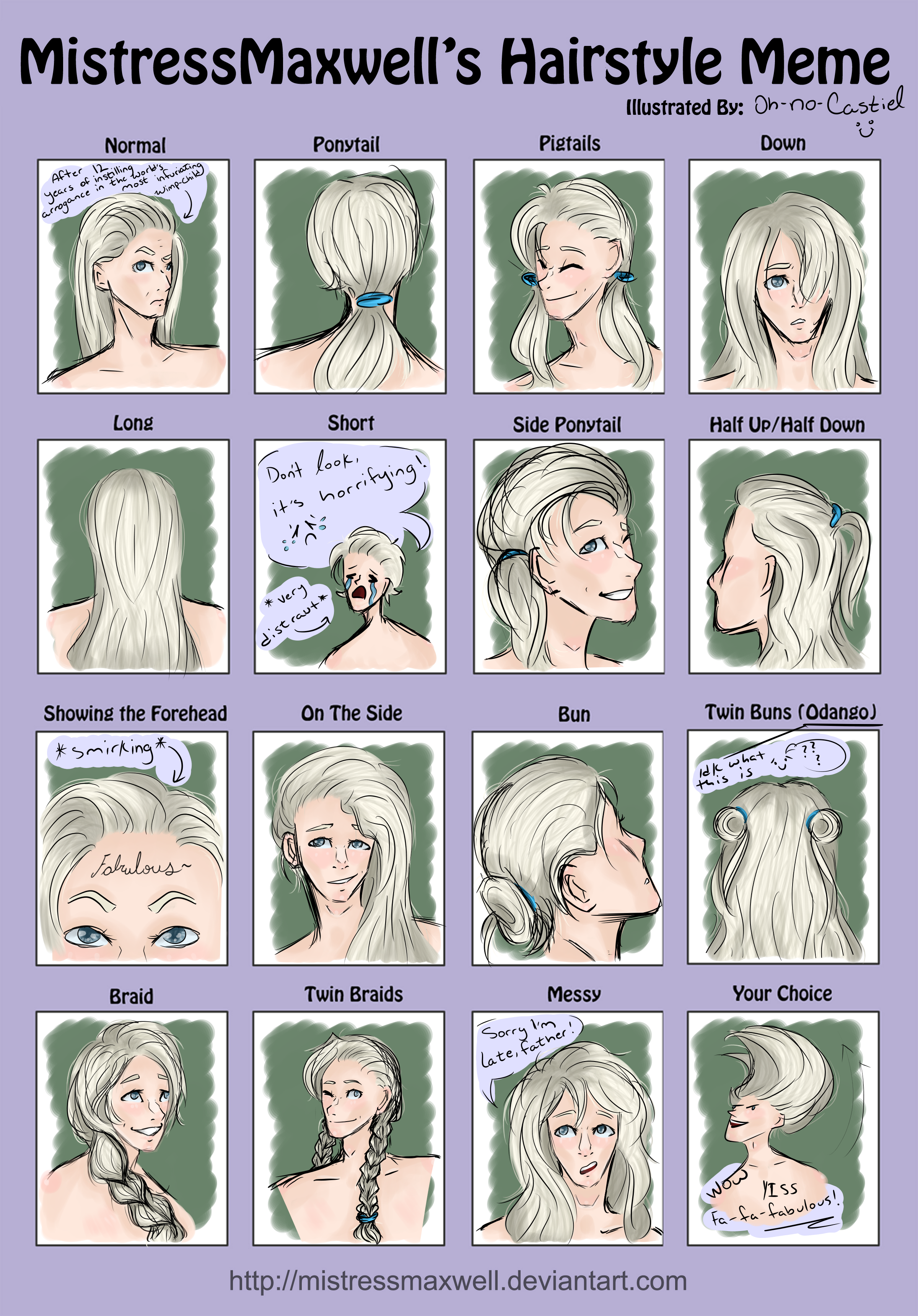 Fa-fa-fabulous! [ HP: Hairstyle Meme // Lucius ]