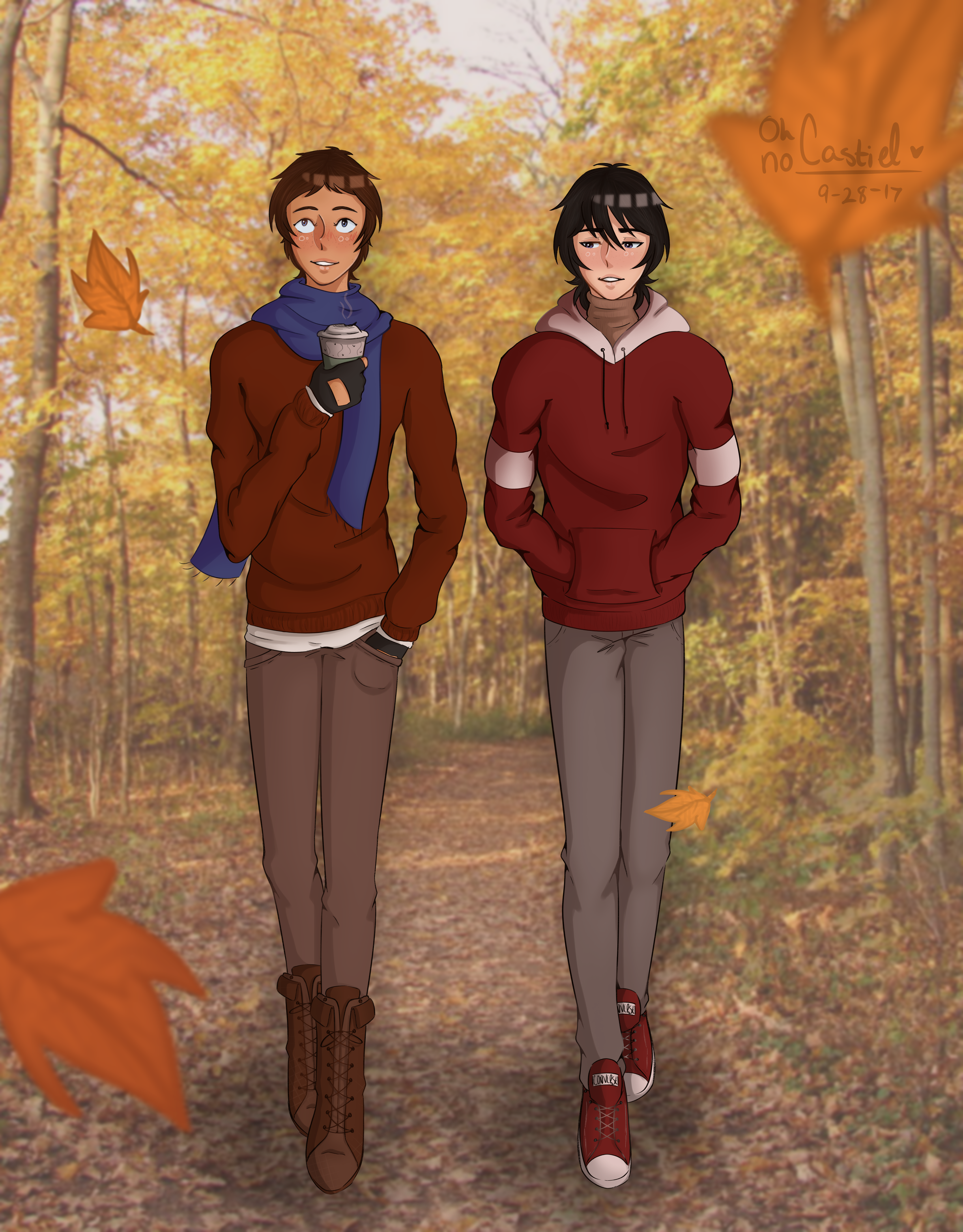 pumpkin spice [ klance +oneshot ]