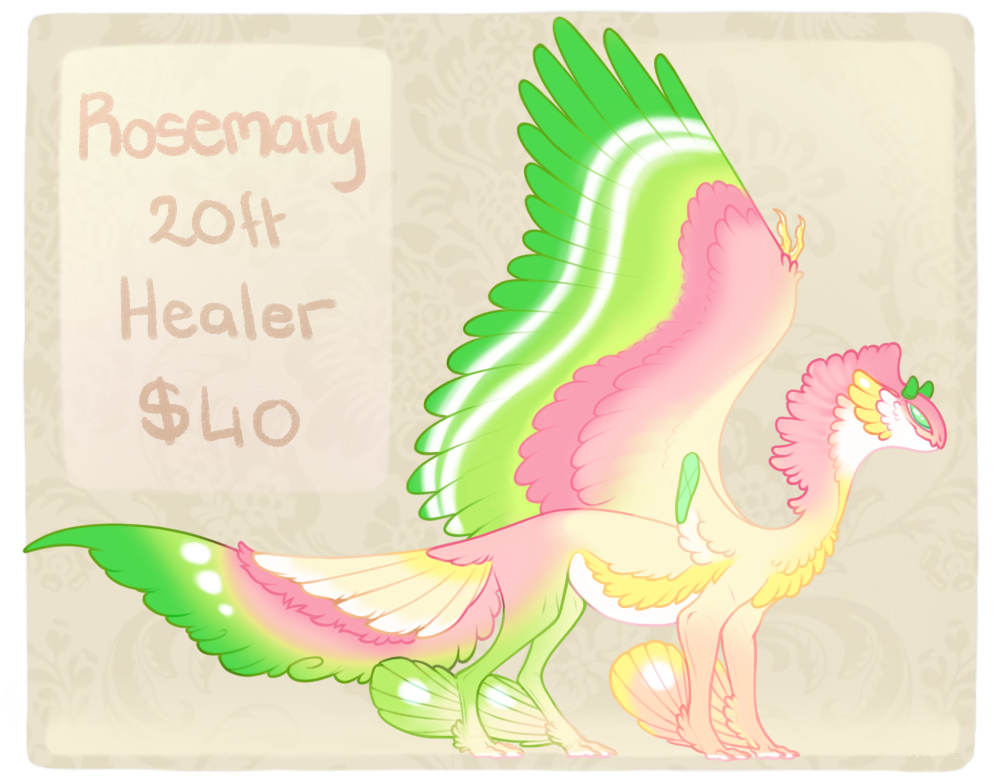 Adopted - healer dragon