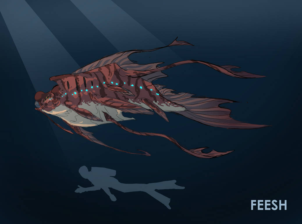 Alien Fish by DemiGoat on DeviantArt