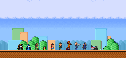 Smb3 Characters SMBC Artwork (Super Mario Bros 3 SNES) by elmoiscoo3 on DeviantArt