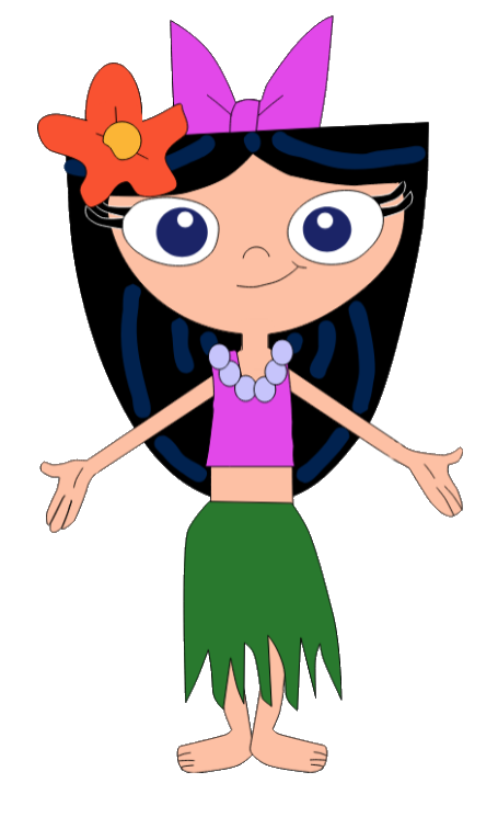 Isabella in Hula costume by elmoiscoo3 on DeviantArt