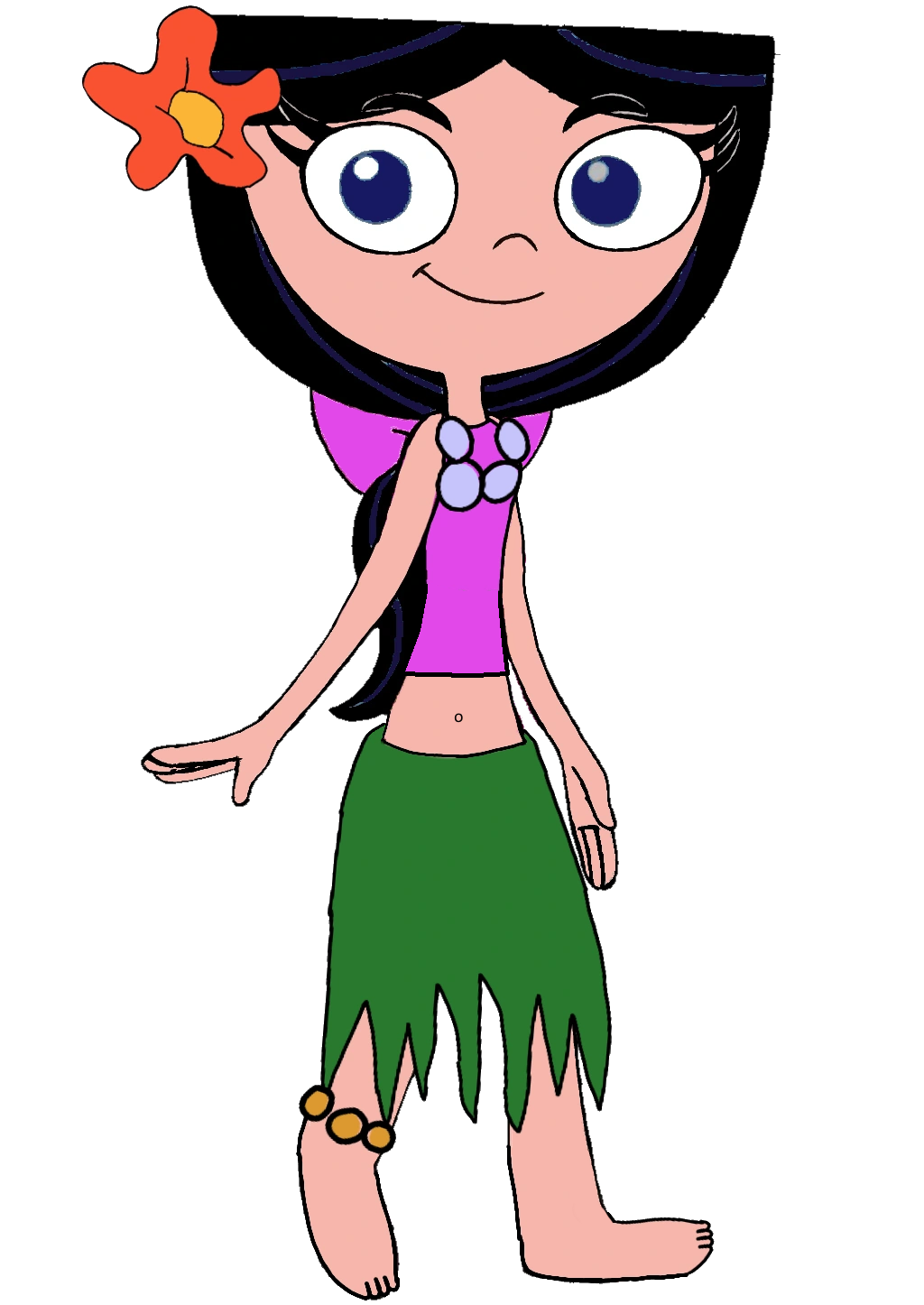 Teen Isabella Hula Dancer by elmoiscoo3 on DeviantArt