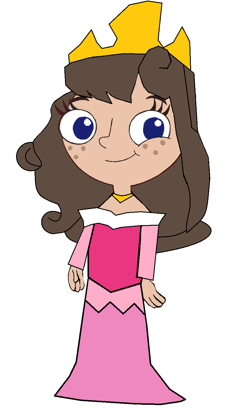 Princess Milly Milly as Aurora by elmoiscoo3 on DeviantArt
