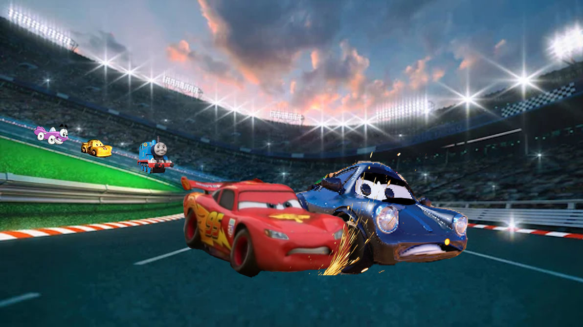 Devaintart Racing Car Crossover Race Collab by elmoiscoo3 on DeviantArt
