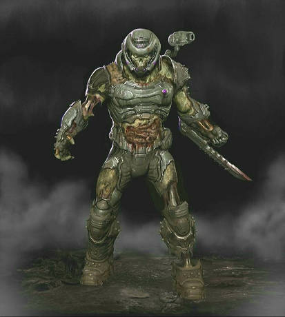 Mk01 Deviantart MK1 Kombat Pack II Guest: Doomguy by Roth1000 on DeviantArt