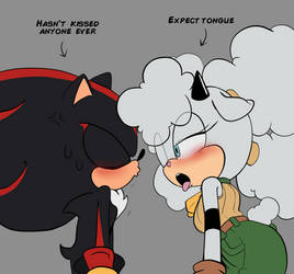 Shadolin Expecting Tongue Meme by Xao_Arts