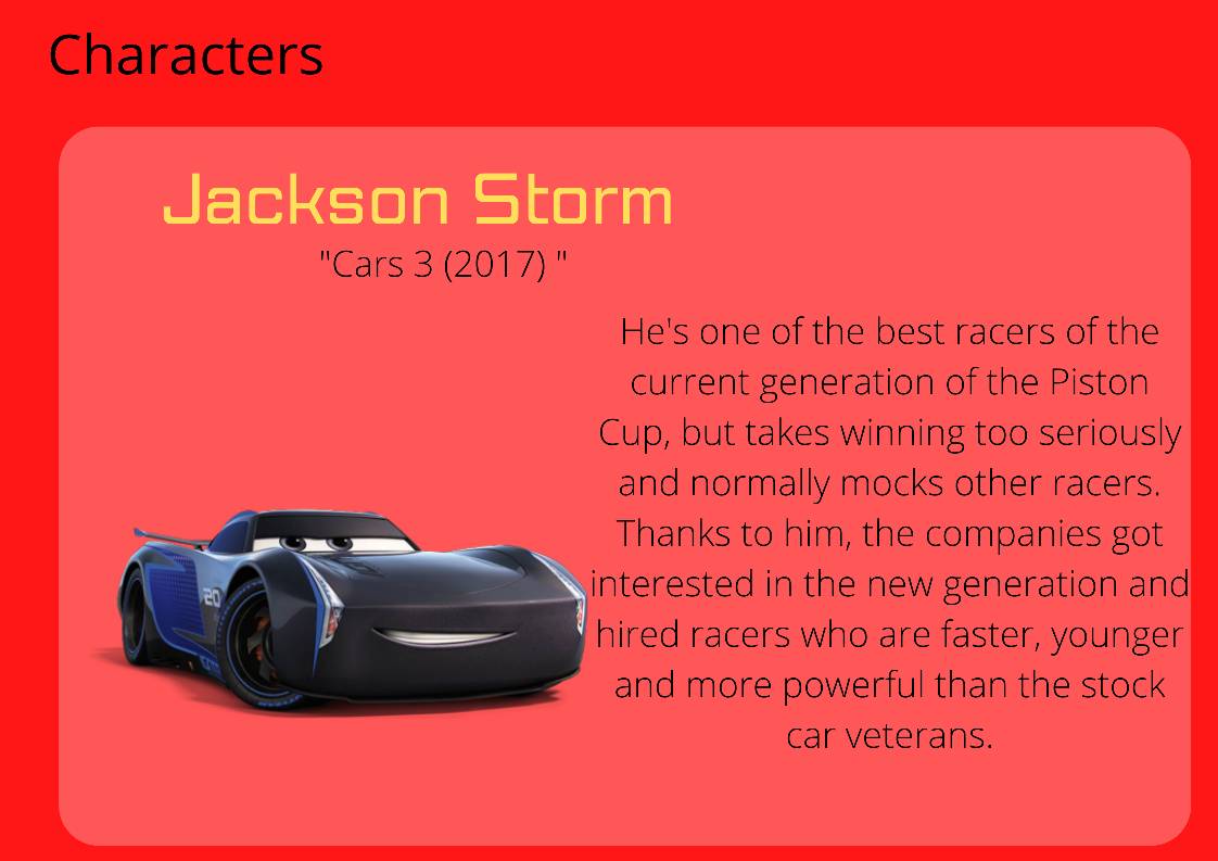 Characters Jackson Storm By Ernie96 On DeviantArt characters-jackson-storm-by-ernie96-on-deviantart