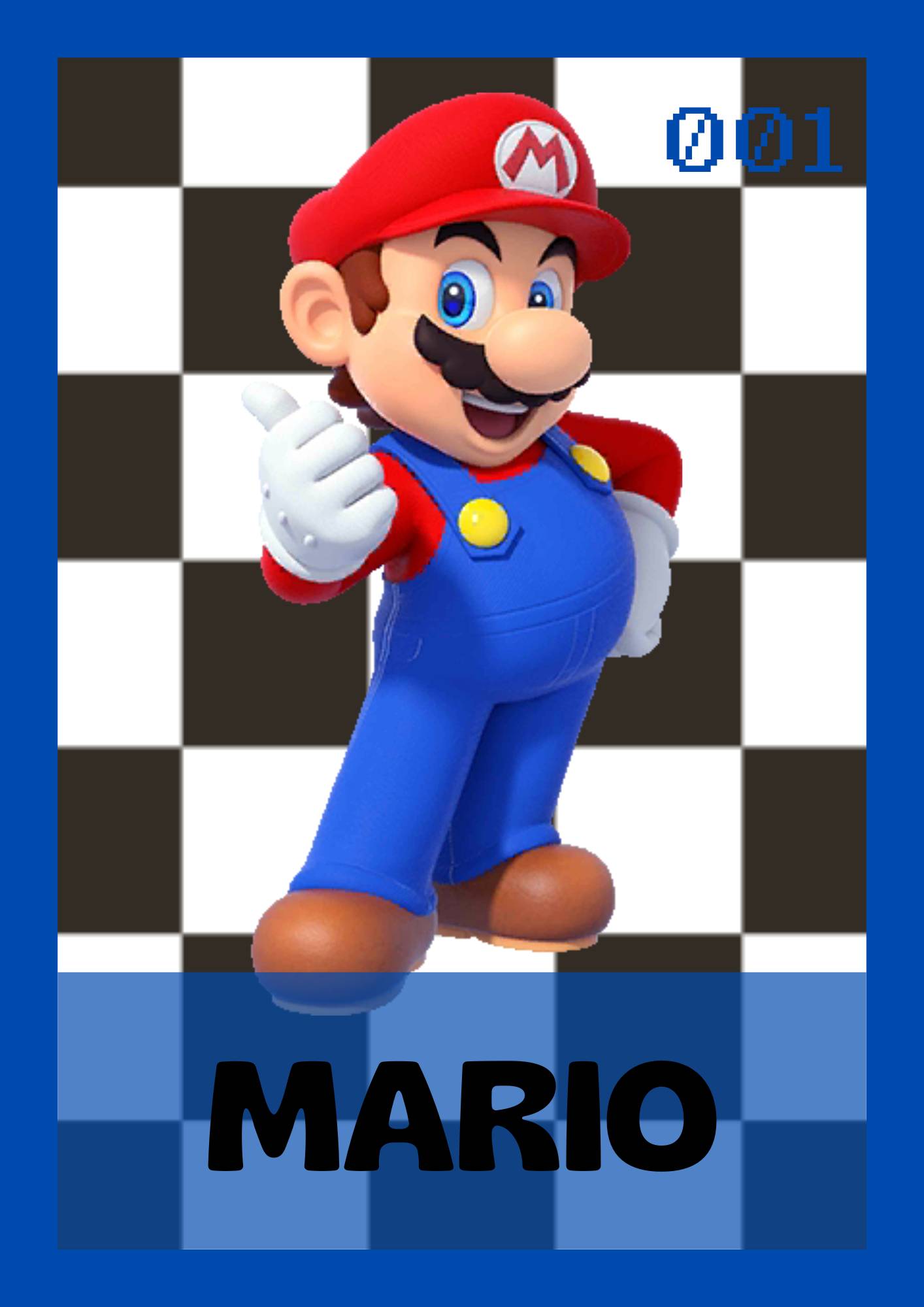 Mario Design Card Card 1: Mario by Ernie96 on DeviantArt