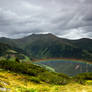 Alpine rainbow