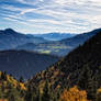 Pretty autumn in the Alps