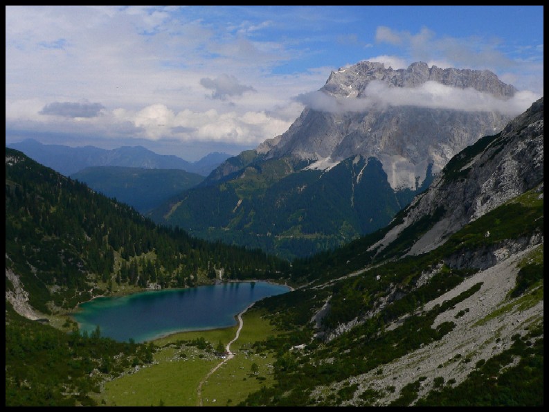 Valey in Alps 1