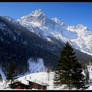 Winter in German Alps