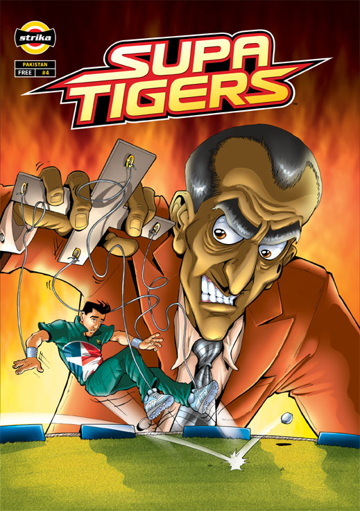 Supa Tigers No. 5 cover