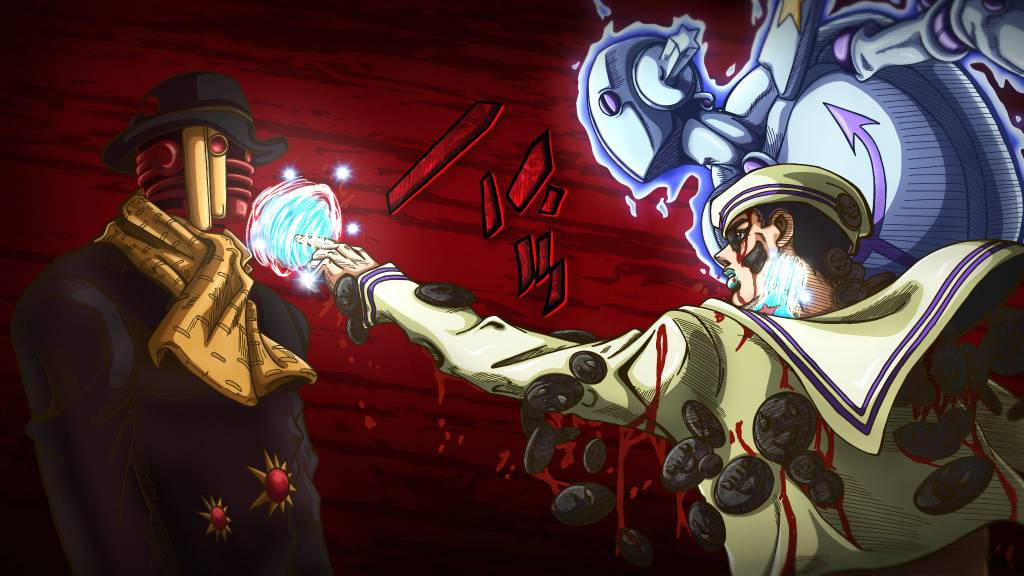 Josuke VS Wonder of U anime screencap by DudiNika on DeviantArt