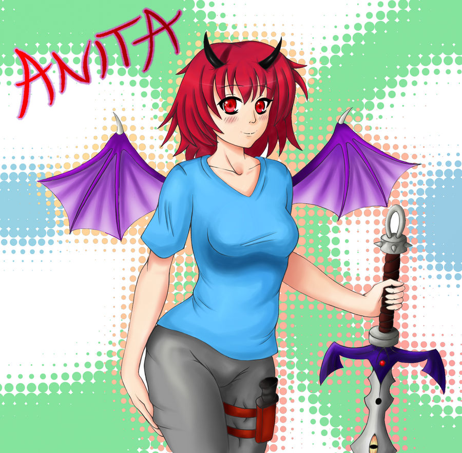 Anita in colour!