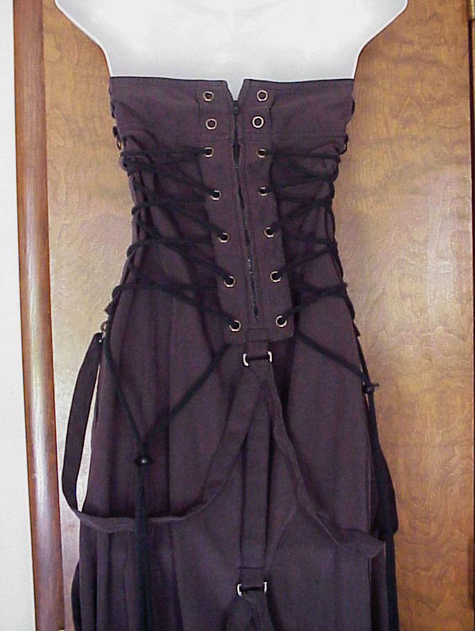 Gothic Lolita Dress Form BACK