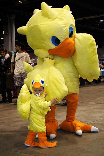 Chocobo and Baby