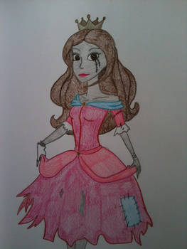 Rachael as Zombie Cinderella