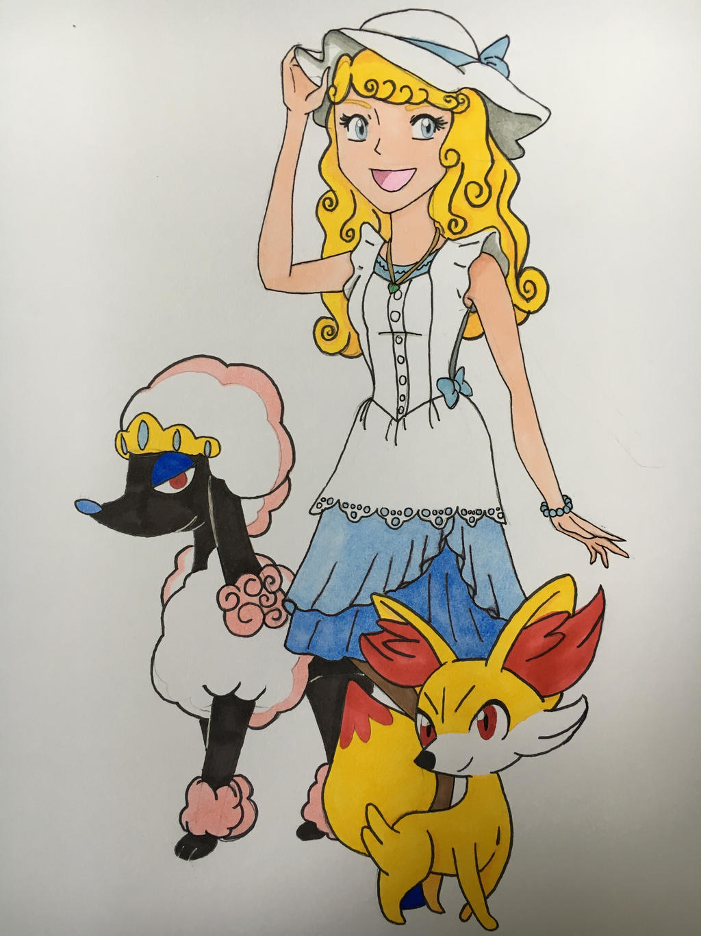 Rose and Her Pokemon